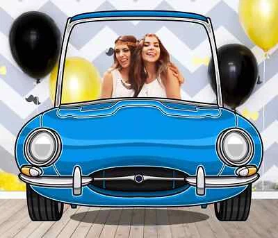 Jaguar XK120, Vehicle Theme, DIY Photo Booth Props, Non-Personalized - Image 1 of 4