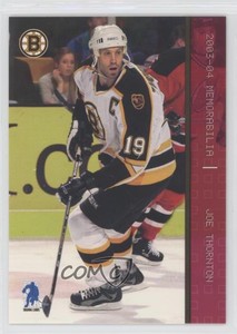 2003-04 ITG Be A Player Memorabilia Ruby /200 Joe Thornton #42