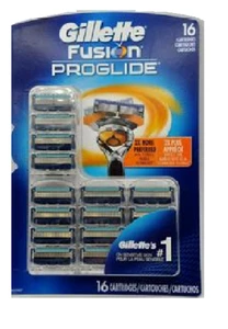 Gillette Fusion5 Proglide Ricarica Lame per Rasoio, 16 Cartucce - USA BLISTER - Foto 1 di 1