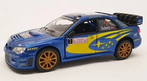 Subaru Impreza WRC 2007 - Kinsmart Pull Back & Go Metal Model Car - Picture 1 of 8