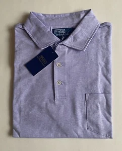 $148 NWT Mens Polo Ralph Lauren Custom Slim Fit Cotton Linen Pony Logo Shirt - Picture 1 of 12