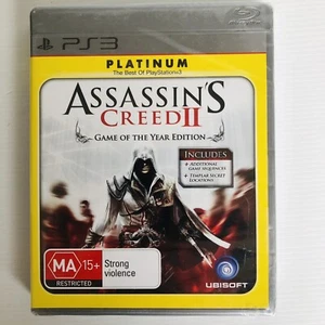 Assassins Creed II 2 Game Of The Year Edition *NEW (Sony PlayStation 3) PS3 Game - Picture 1 of 3