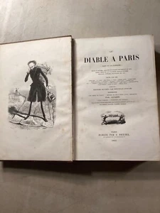 LE DIABLE A PARIS. Paris et les parisiens. GAVARNI. Paris. 1845 ... - Imagen 1 de 12