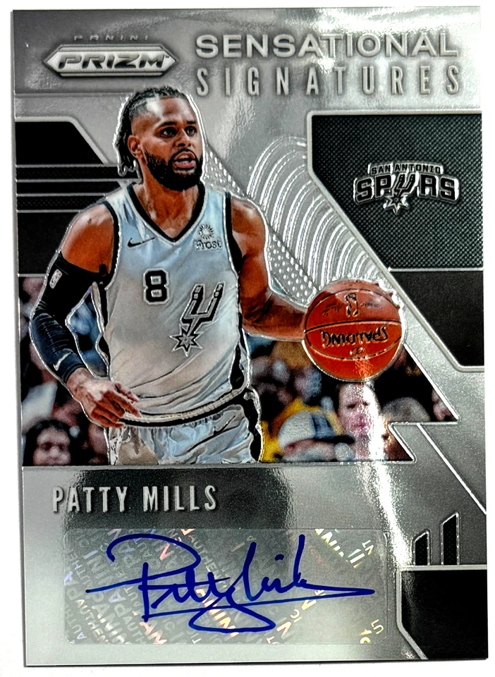 2019-20 Panini Prizm Patty Mills #SS-PML Sensational Signatures - Image 1 of 2