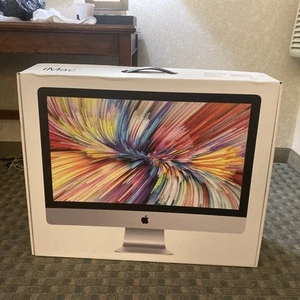 NUR LEERKARTON Apple iMac 27 Zoll inkl. Styropor, OVP - Bild 1 von 4