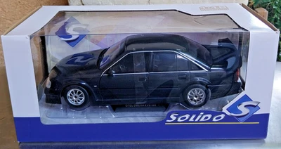 SOLIDO, voiture 1/18e, OPEL OMEGA EVO 500, noire, neuve en boite - Photo 1/4
