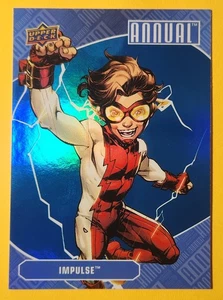 DC Universe - Impulse - Blue Foil #18 - 2024 Annual Upper Deck - Picture 1 of 2