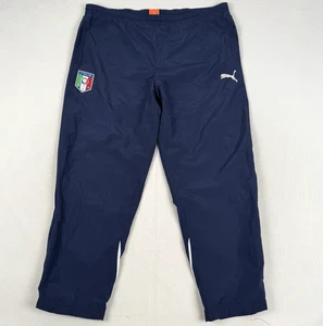 Puma Italy Tracksuit Bottoms Joggers National Team Pants Men’s Large 29” Leg - Picture 1 of 8
