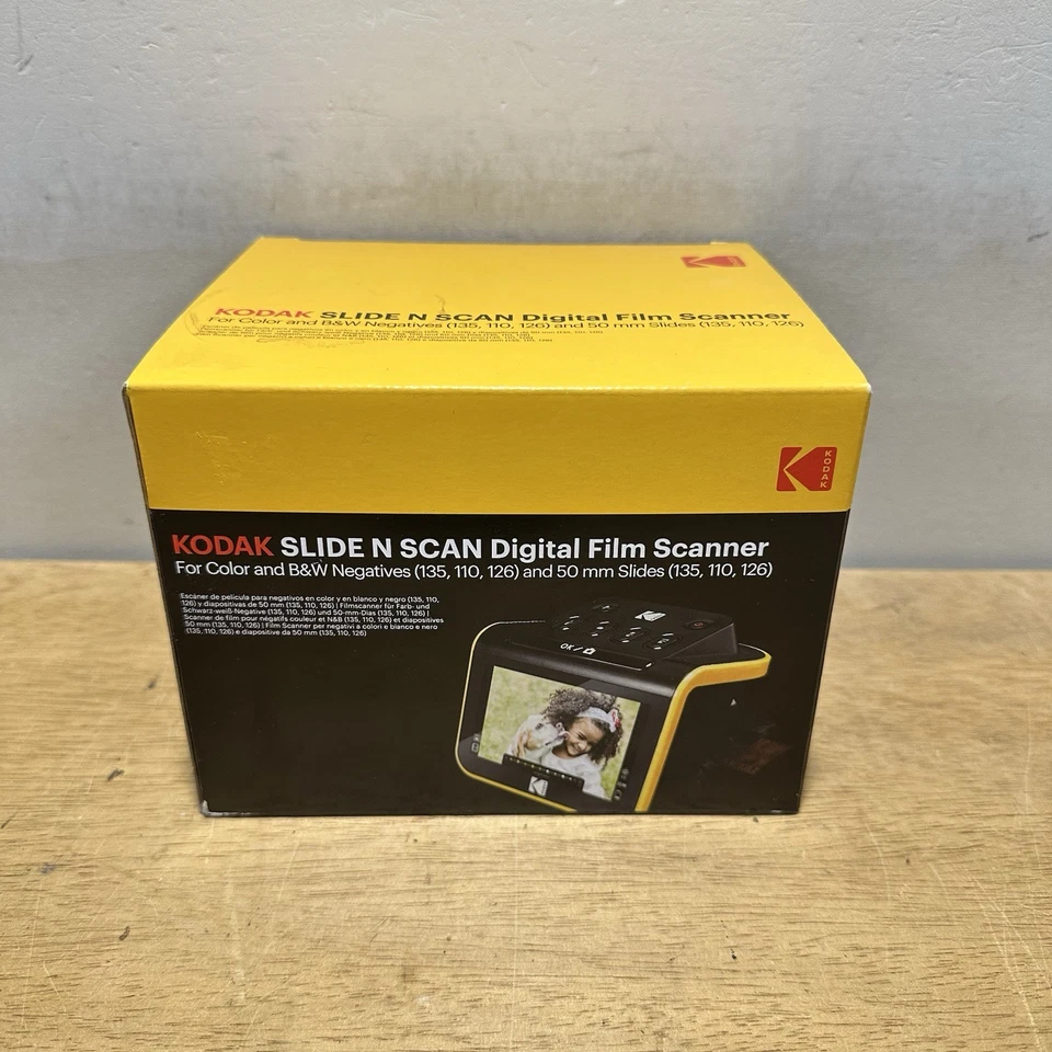 Kodak Digital Film Scanner, Film and Slide Scanner with 5” LCD Screen NEW - Image 1 of 4