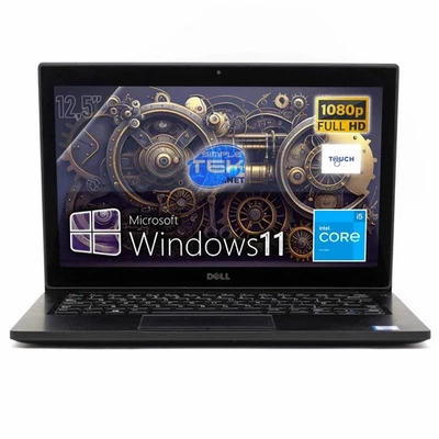 Dell 7280 I5 12,5" Écran Tactile Windows 11 Pro 8 Go Ram 240 Go Ss Rénové - Photo 1/4