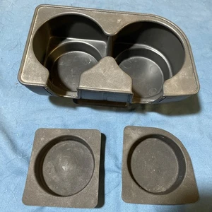 1995-2004 Chevy S10 GMC Sonoma Center Bench Seat Cup Holder S15 OEM Black Insert - Bild 1 von 10
