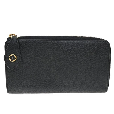 LOUIS VUITTON Portefeuille Comete Long Bifold Wallet Taurillon BK M63102 30RL291 - Image 1 of 4