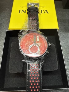 Invicta Racing Men's Watch - 48mm, Red, Brown, Black (48177) - Picture 1 of 4