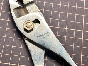 Snap-on Octopus Grip Combination Pliers 137 Slip Joint Pliers Vintage Rare Tool - Picture 1 of 6