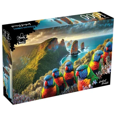 Puzzle Master Lorikeet Friends 1000pc 16986 - image 1 of 3