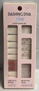 Dashing Diva Gloss Ultra Shine Gel Palette Sealed GS144 - Crystal Clear - Picture 1 of 2