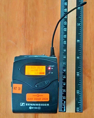 Sennheiser EK100 G3 Diversity Receiver - GB 606-648 MHz (for EW100 G3 System) - Image 1 of 4