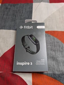 Fitbit Inspire 3 Activity Tracker, GPS, Bluetooth, Heart Rate, Running / Fitness - Picture 1 of 2