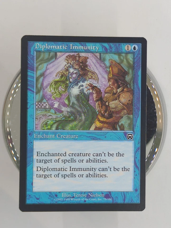 Diplomatic Immunity (75/350) Mercadian Masques NM Small Seller 💌 Fast Free Ship - Image 1 of 1