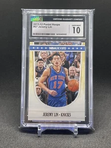 Jeremy Lin 2011-2012 Panini Hoops #67 CGC 10 GEM MINT Knicks LINSANITY SEASON - Picture 1 of 2