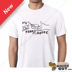 Step Brothers FANCY SAUCE Will Ferrell Line From DVD Good Fan Gift Graphic Tee - Picture 1 of 1