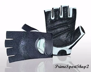  GRIP GEL PADDED CYCLING GLOVES TRAINING FITNESS SPORTS BICYCLE GLOVE - Picture 1 of 4