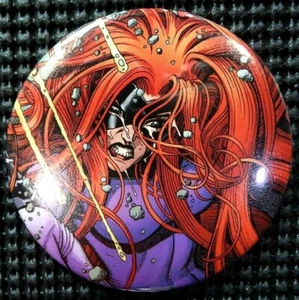 "MEDUSA/INHUMANS" POPKULTUR 3" PINBACK/PIN-BACK SAMMLER COMIC BUTTON (LOT B) - Bild 1 von 3