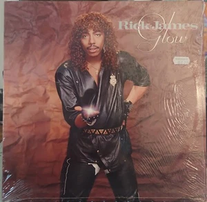 RICK JAMES LP GLOW GORDY MOTOWN SHRINK WRAP MYNAH BIRDS 1985 - Imagen 1 de 2
