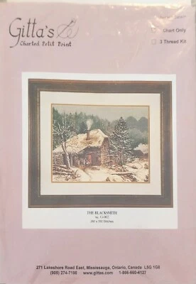 The Blacksmith 260 x 350 Stitches Cross Stitch Pattern By Gitta's c5 - Image 1 of 2