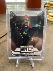 2023 Upper Deck Marvel What If? Black Diamond 141/199 Zombie Captain America - Picture 1 of 2
