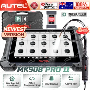 NEW Autel MaxiCOM MK908 Pro II Auto Car Diagnostic Scanner J2534 ECU Programming - Picture 1 of 12