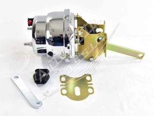 7 INCH FORD DUAL DIAPHRAGM BOOSTER CHROME WITH BRACKET - Foto 1 di 7