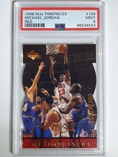 1998 Upper Deck MJx Michael Jordan #109 RED /2300 Die-Cut - PSA 9 (POP 5)
