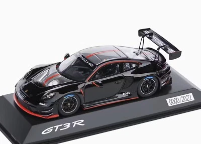 1:43 SPARK 2023 PORSCHE 911 (992) GT3 R black Limited DEALER EDITION 2,000 pcs. - Image 1 of 3
