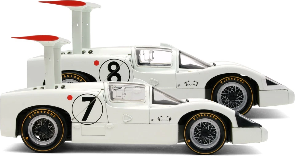 Exoto | 1:18 | HISTORIC GIFT SET | 1967 Exoto Chaparral 2F No. 7 & 8 | Le Mans - Image 1 of 1