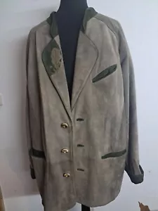 Trachtenjanker Trachtenjacke Herren Meindl Leder Gr. 54 XL-XXL - Bild 1 von 3