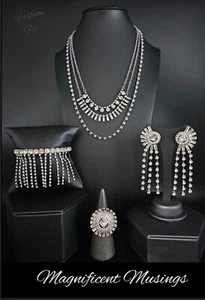 Paparazzi -Magnificent Musings -May-2023 -Fashion-Fix-Necklace-Set Of 4p - Picture 1 of 7