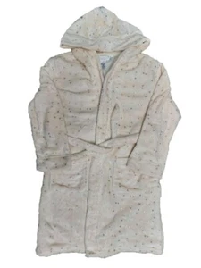 BCBGirls Super Soft & Cozy Robe Cream w/Gold Stars - Picture 1 of 1