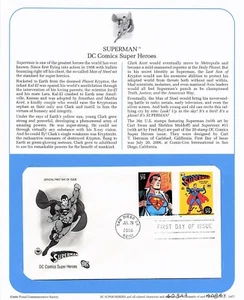 First Day Cover, Postal Commemorative Society 2006, Superman, 4084a 4084k - Picture 1 of 2