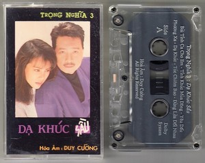 Vietnamese Cassette - TRONG NGHIA 3 - DA KHUC SAU