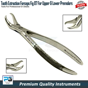 Surgical Dental Tooth Extraction Forceps Fig.87 For Upper and Lower Premolars CE - Picture 1 of 8