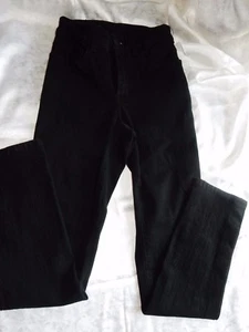 Gr. 0 2 NYDJ Not Your Daughter's Jeans Antonia Leggings schwarz Rauten Seitenprint  - Bild 1 von 6