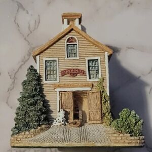 Lilliput Lane Fire House 1 - Retired Model No Box and Deed