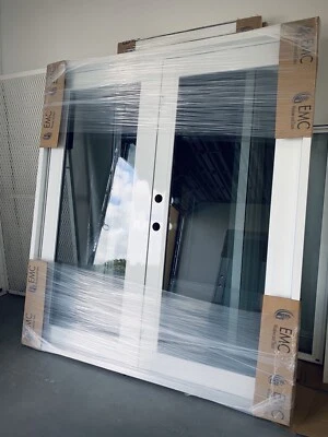 Series FD 2100 Outswing French Door. 72x80 White Aluminum. Cat 5 Resistant 🌪 - Image 1 of 4