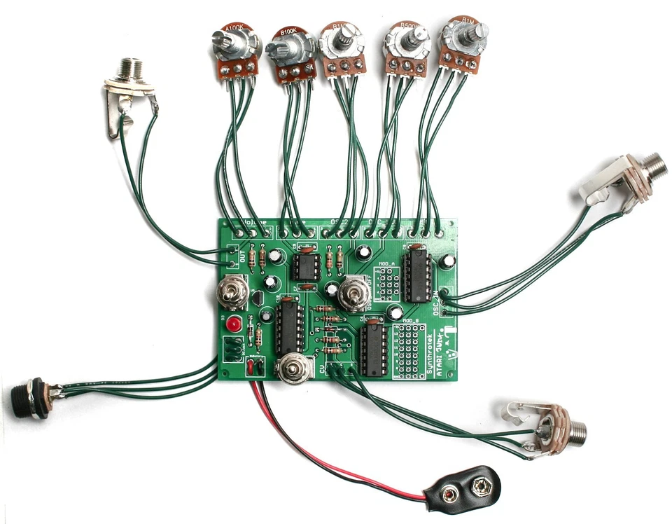 Synthrotek AstroNoise DIY Kit - LoFi Atari 8bit Video Game Oscillator Synth Kit - Image 1 of 1