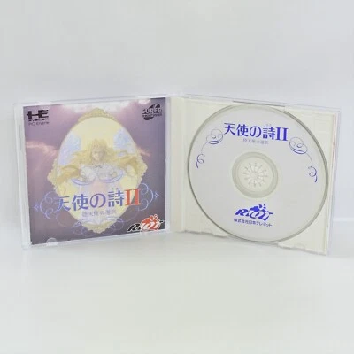 POEM OF ANGEL II 2 Tenshi PC Engine SCD Working Tested 2359 pe - Image 1 of 4