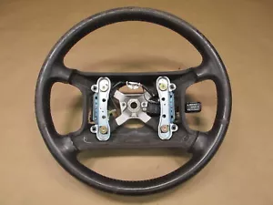 🥇90-94 LEXUS UCF10 LS400 LEATHER STEERING W CRUISE SWITCH OEM - Foto 1 di 14