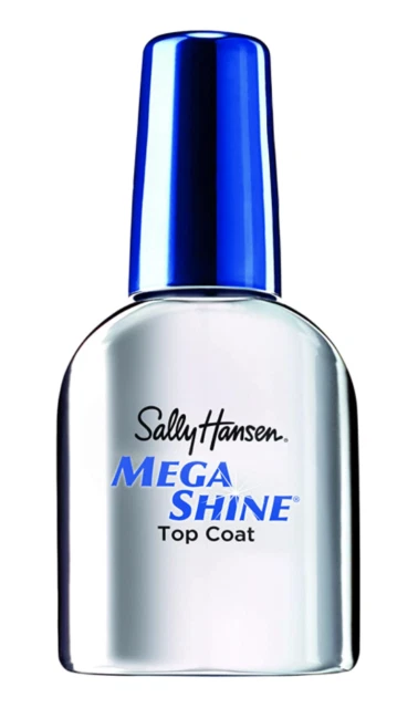 Sally Hansen Mega Shine Top Coat 0.45 fl oz Protective Varnish - Clear