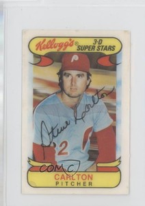 1978 Kellogg's 3-D Super Stars Steve Carlton #1 HOF