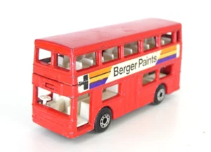 Matchbox Superfast The Londoner No 17 Berger Paints Toy Bus Vintage Lesney - Picture 1 of 11